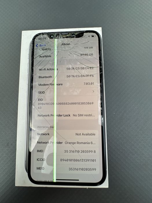 Iphone XS Silver 64GB