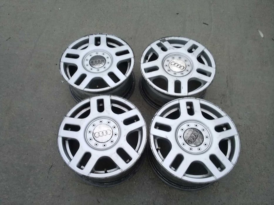 Оригинални алуминиеви джанти от Ауди 5x100 15"