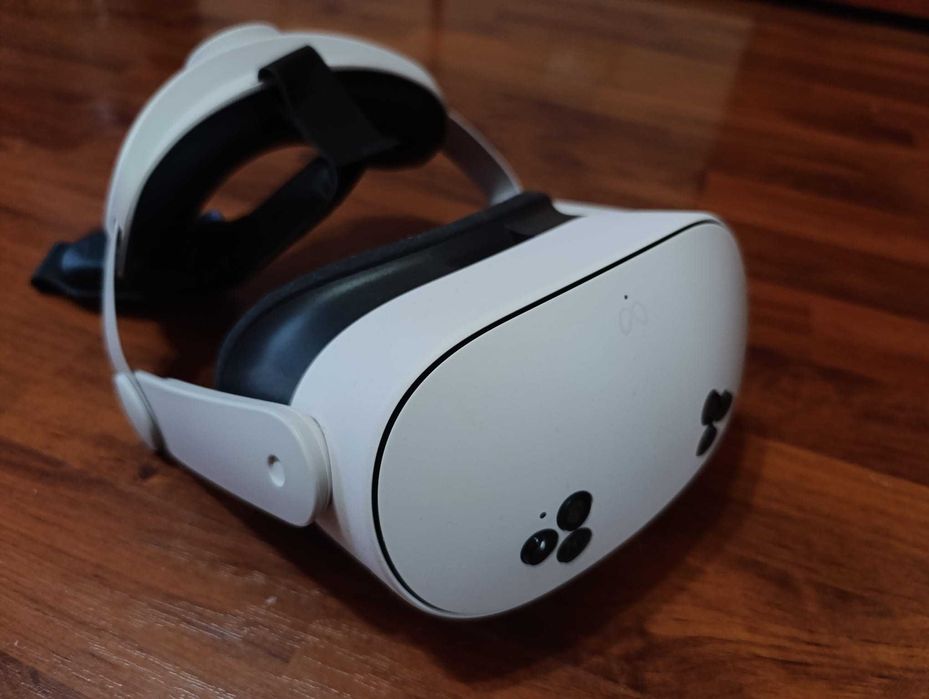 Meta Quest 3S + Curea de cap + cablu PCVR 5 metri