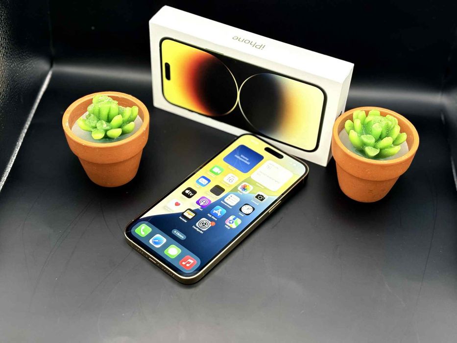 Vand Iphone 14 pro max Gold 128 GB