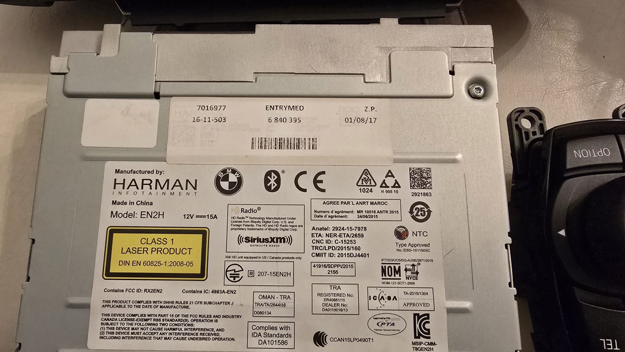 Harman NBT basic head unit EN2H мултимедия BMW X6 - F16,