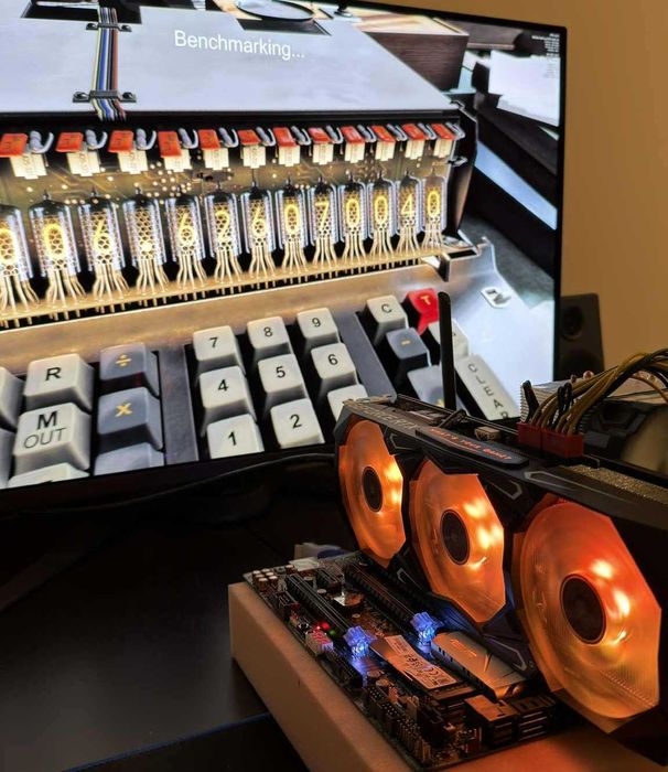 Видео карта GPU GALAX GeForce RTX 3090 SG 24GB GDDRX6 HDMI/DisplayPort