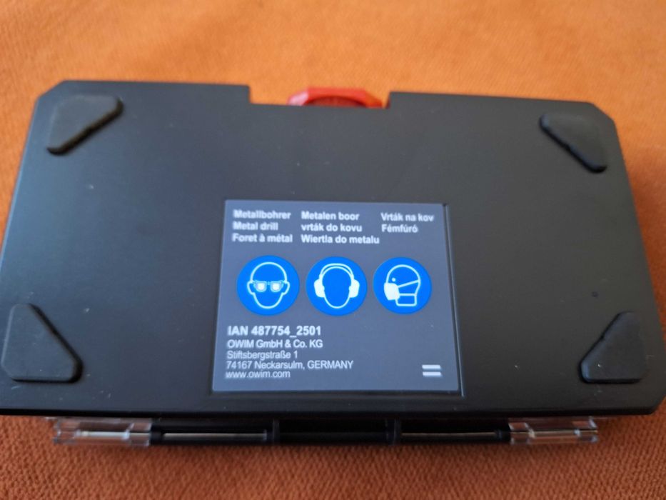 Set de  7 burghie pentru metal, Parkside