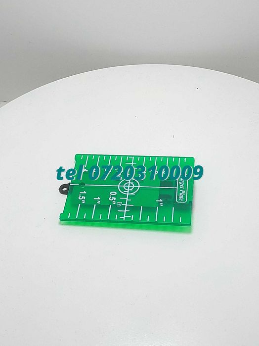 Placa Tinta Pentru Nivele Laser Plastic Verde Neo