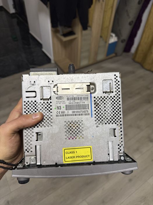 Navigatie/radio cd peugeot 407