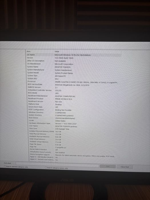 Vand calculator ( setup de gaming)