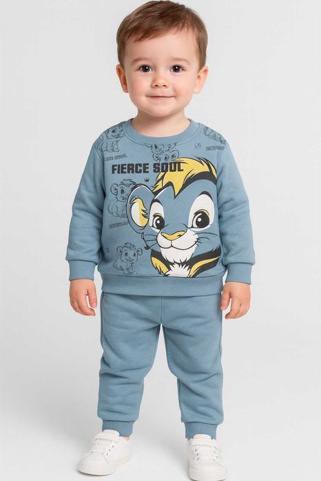 Детски ватиран комплект с лъвче Fierce Soul