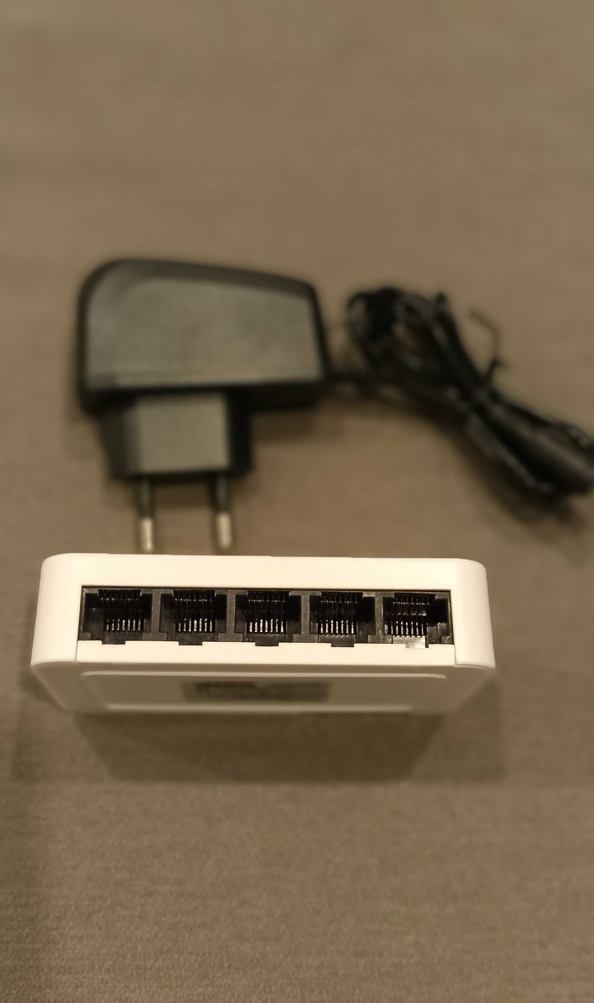 Gigabit LAN Switch с 5 порта