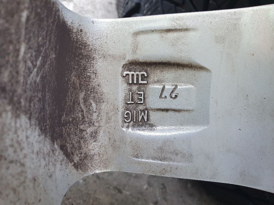 4бр алуминиеви джанти за БМВ 5серия / 2018г/ 7.5ж Х17 /ет 27/ 5Х 112/