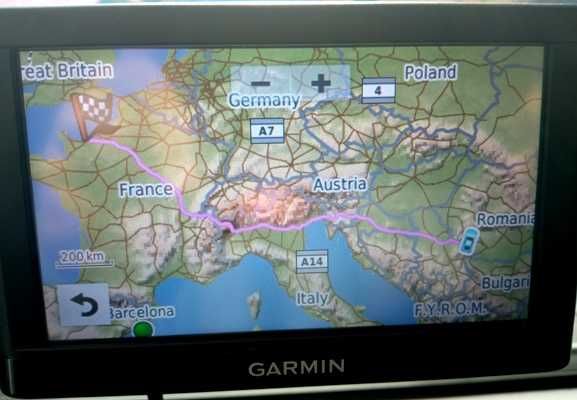 GPS Garmin Nuvi 55 card 16Gb harti Europe NTU 2024.10 All