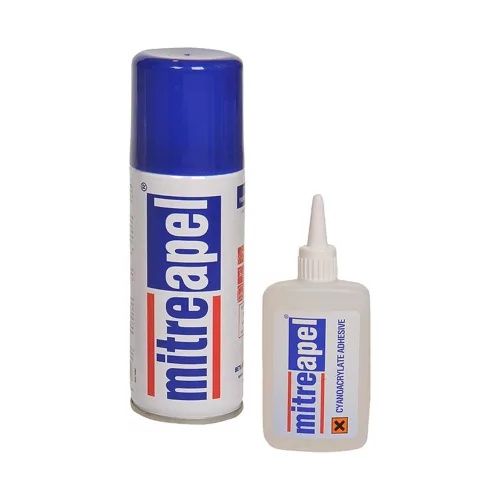 Клей 2х Компонентный MITRE APEL 400мл+100гр.