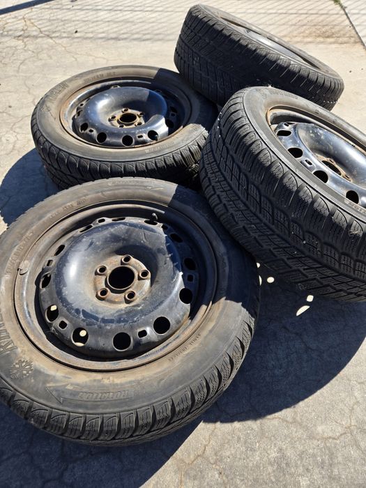 Roți Complete 5x112 VW AUDI SKODA SEAT M+S 195.60.15 Pret 650 lei