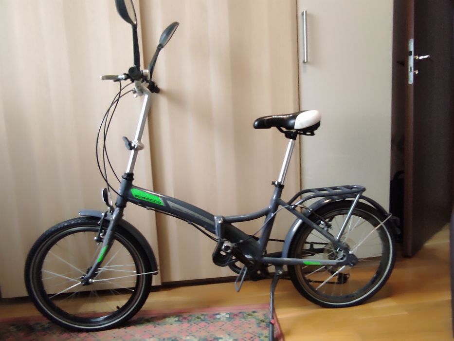 Bicicletă Scirocco pliabilă.