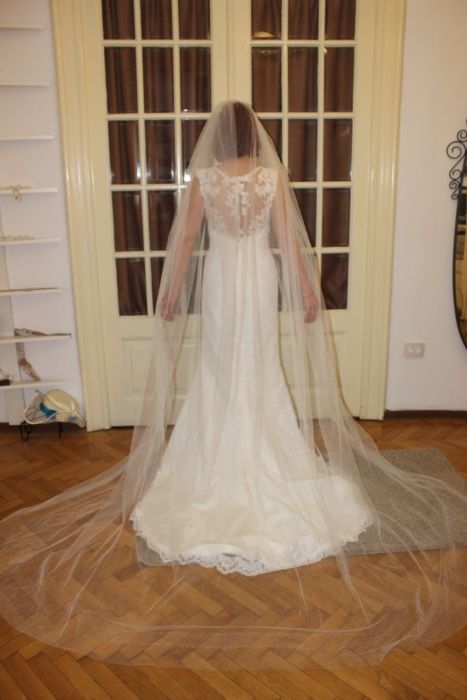 Voal mireasa, spaniol, medii, scurte, broderie, duble etc