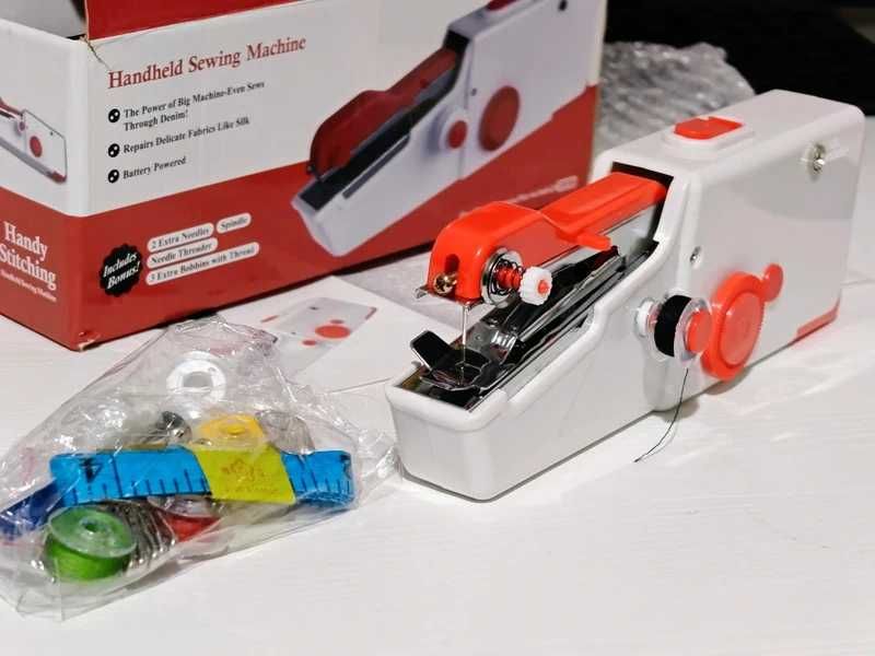 Masina de cusut portabila mini electrică cusătură haine țesături DIY