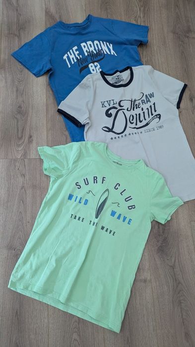 Тениски KVL, Primark®  3бр. 164-170 см.