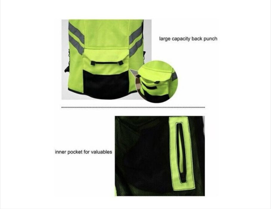 Vesta reflectorizanta moto