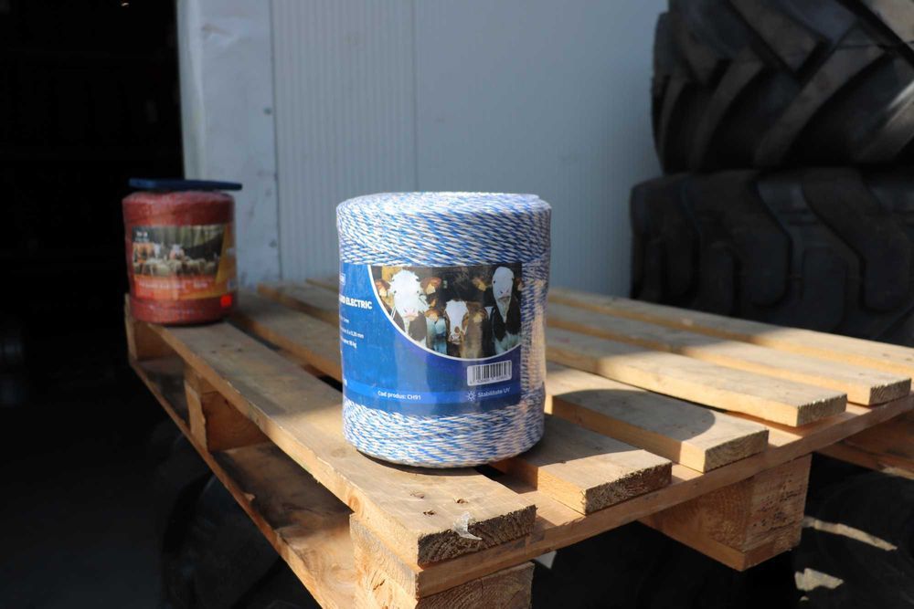 Fir Gard Electric 1000 M 3mm 6x0.2mm pentru Vaci capre Oi