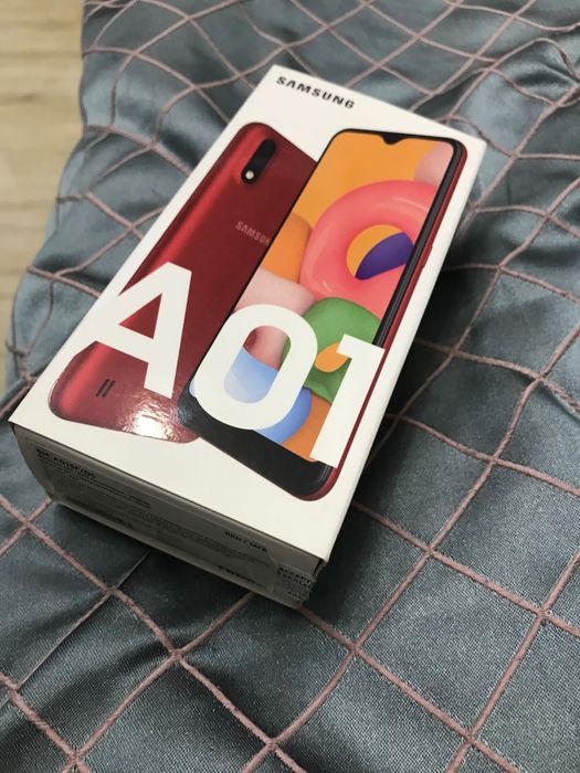 Коробку телефона от Samsung Galaxy A01