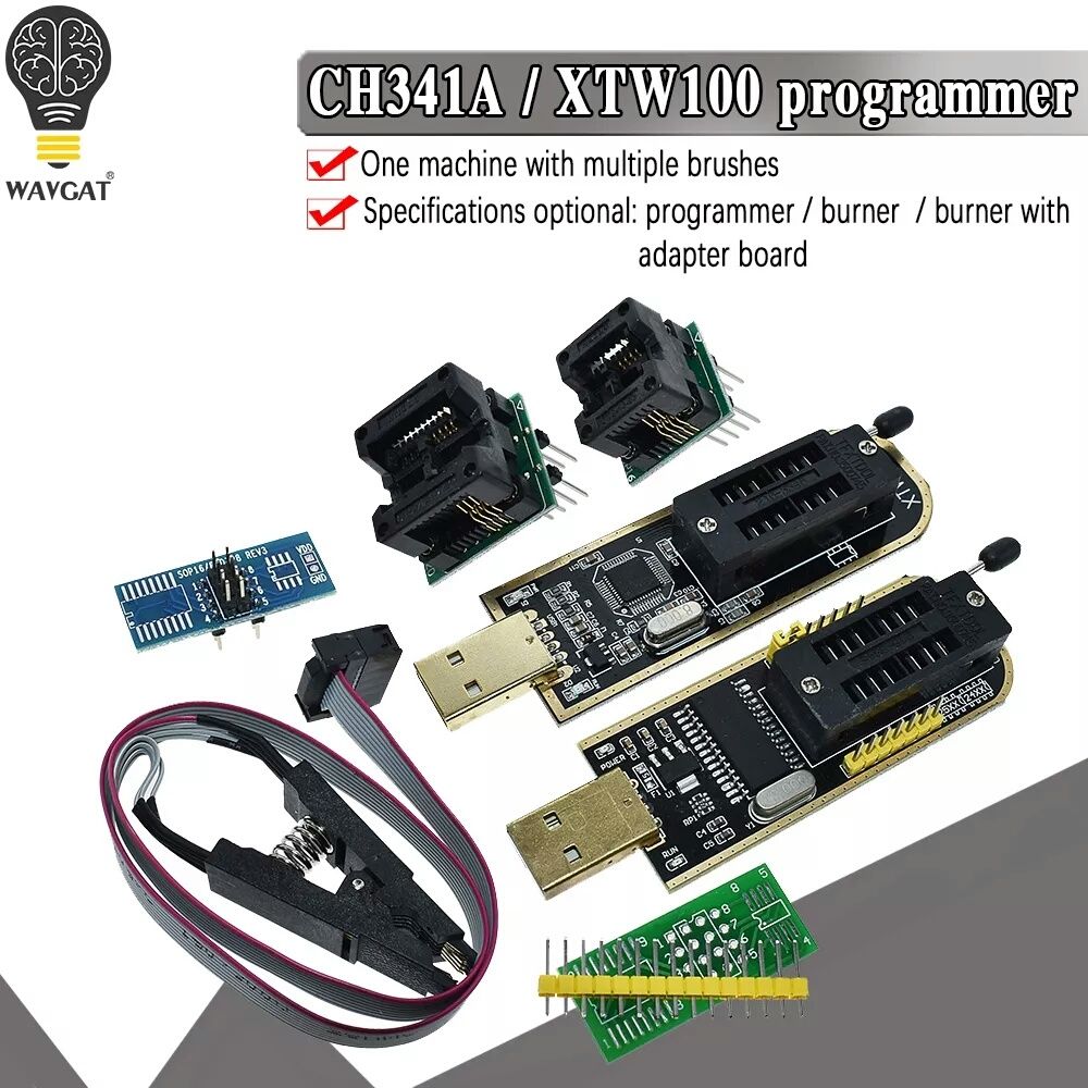 Программатор CH341A,bios,usb программатор,spi 25.