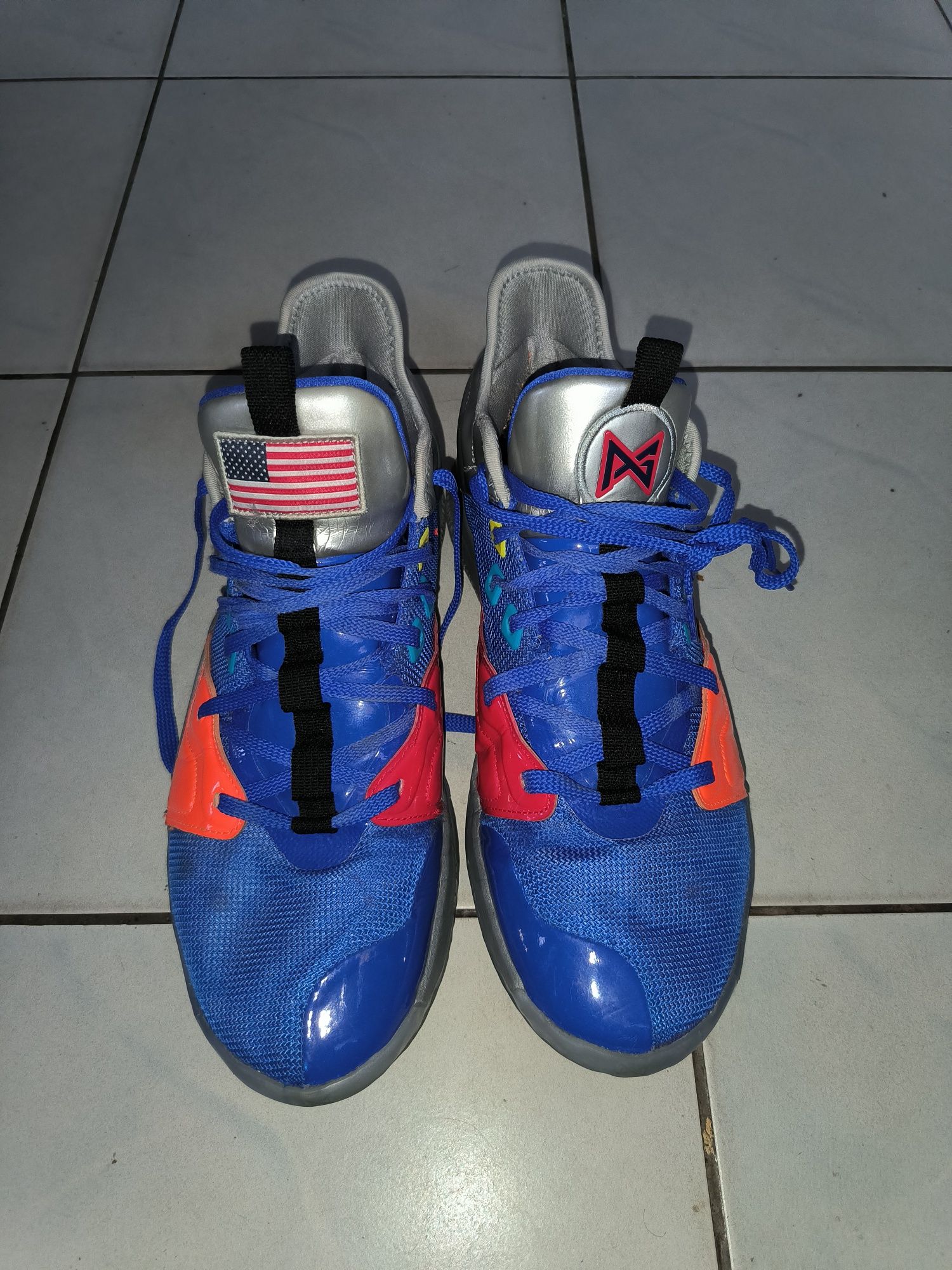 Nike PG 3 NASA  Apollo 14 Clipper Blue Paul George Basketball Shoes