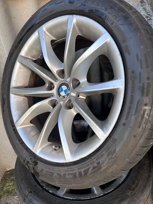 Джанти с летни гуми за бмв 5×120