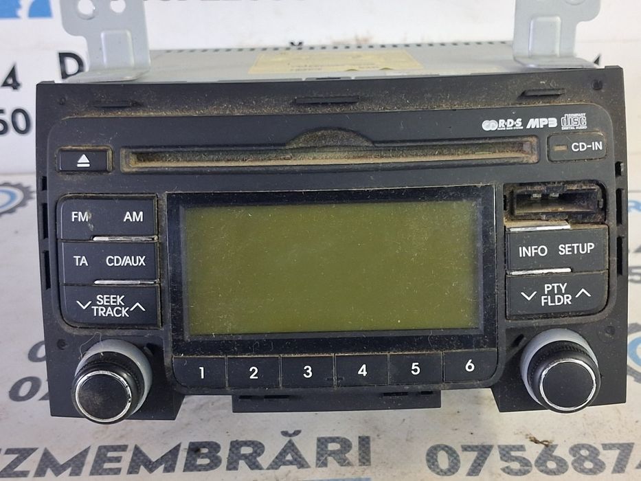 CD MP3 Hyundai i30 2007 - 2012