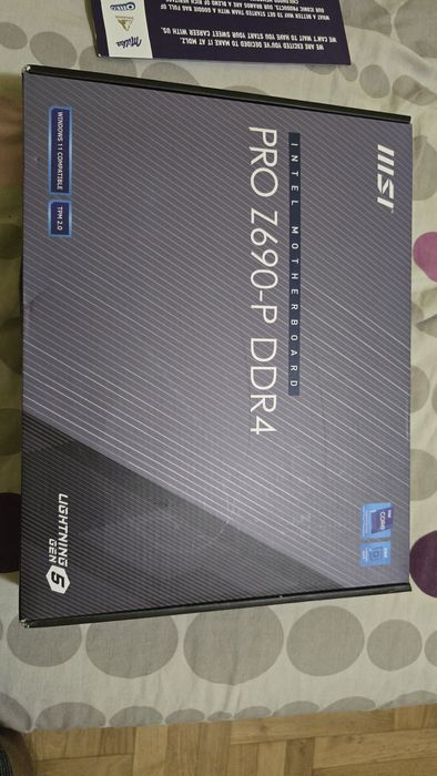 Intel i5 12600k + MSI z690 P ddr4 + Corsair Vengeance RGB RS 32gb