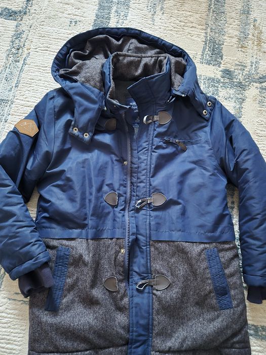 Куртка утепленная на мальчика 8-10 лет