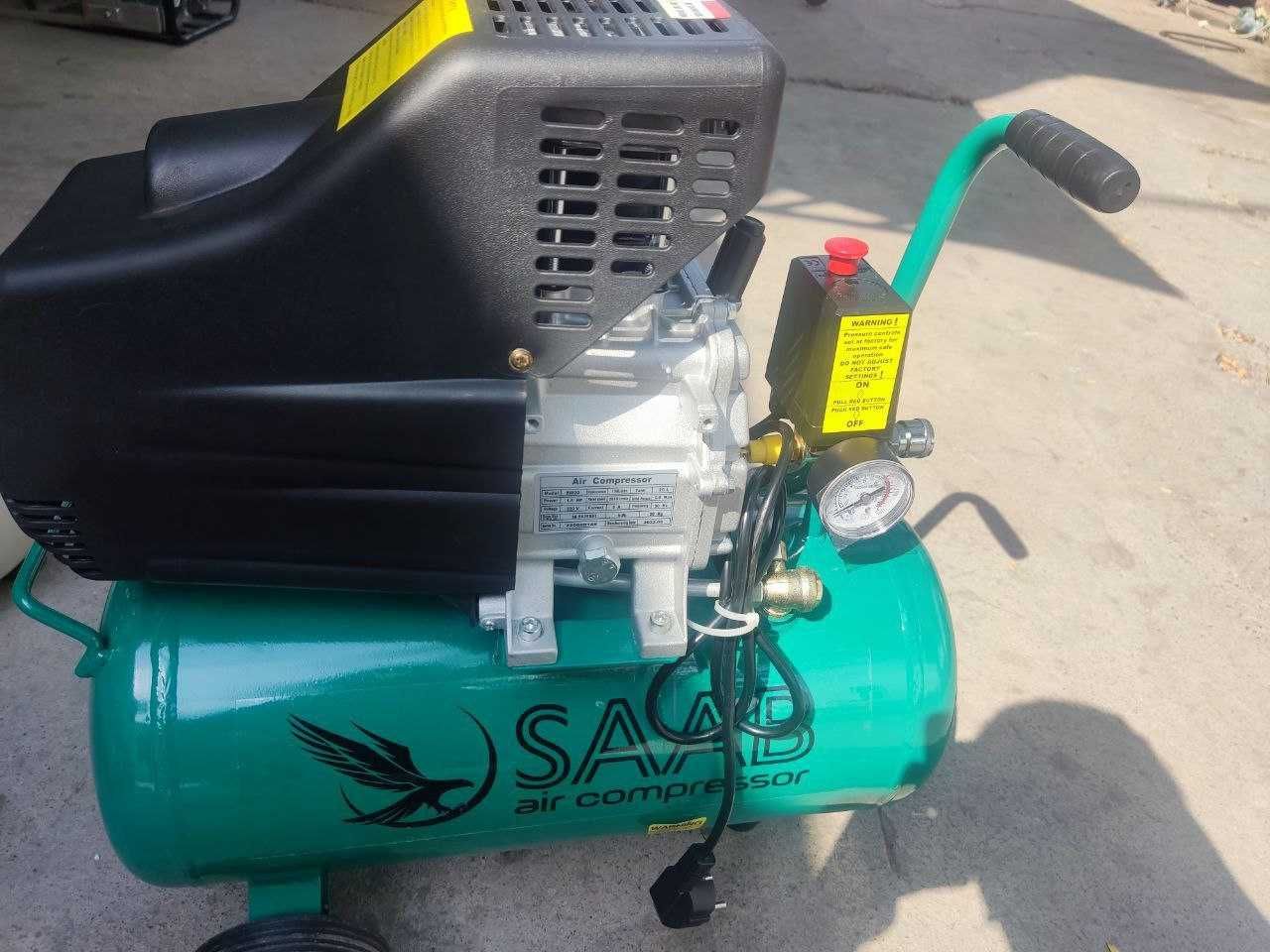 SAAB AIR COMPRESSOR - продажа компрессоров, Воздушный компрессор 50 lt