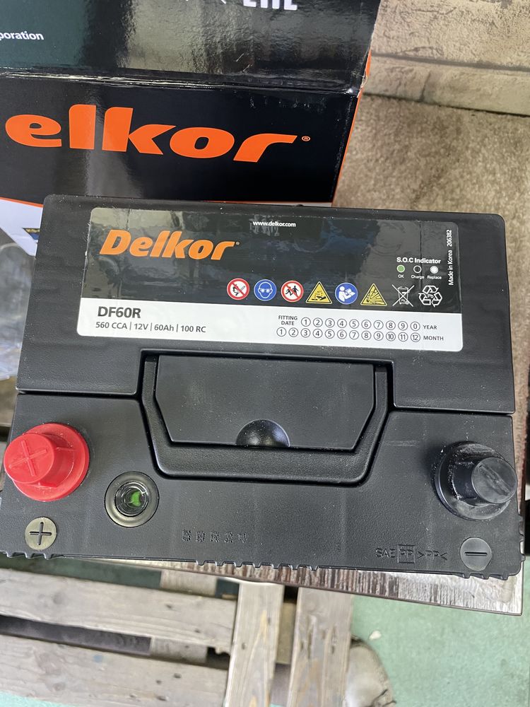 Delkor аккумулятор 60R