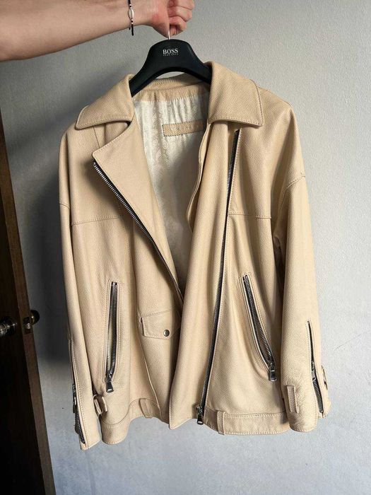 Кожанная куртка женская премиум Andrey Litvinov Onesize