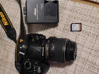 Nikon D3100 + obiectiv kit AF-S NIKKOR 18-55 mm