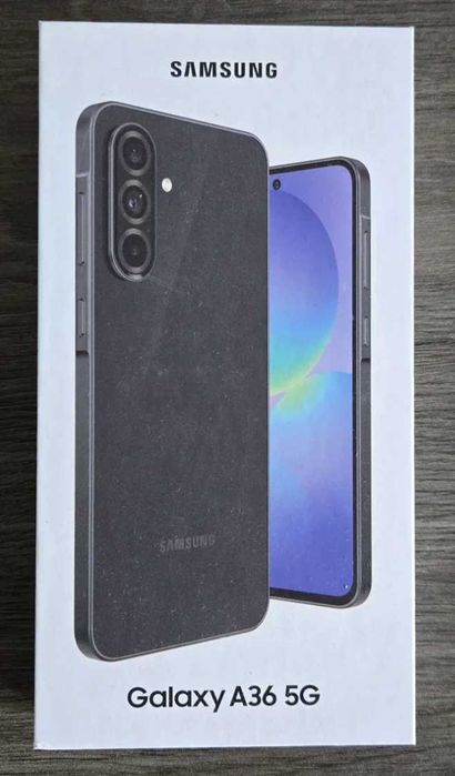 Samsung Galaxy A36, Nou, 6GB RAM, 128GB, 5G, Awesome Graphite