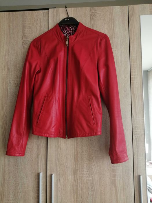 Дамско кожено яке с две лица