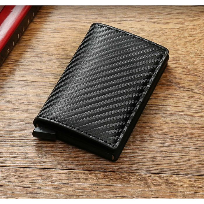 Portofel Pentru Carduri cu Protectie RFID - Previne frauda si furtul