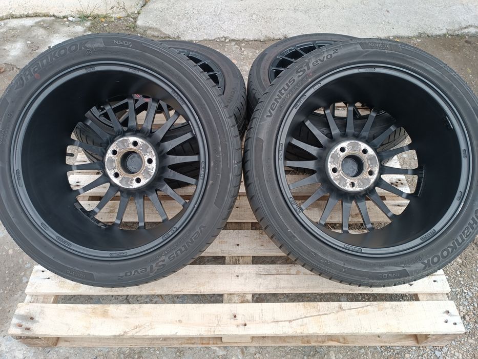 Лети джанти 17ки 5х108 O.Z.Racing Superturismo GT + летни гуми Hankook
