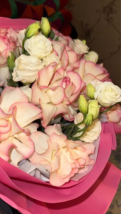 Свежий букет ,Шымкент,солмаған,роза