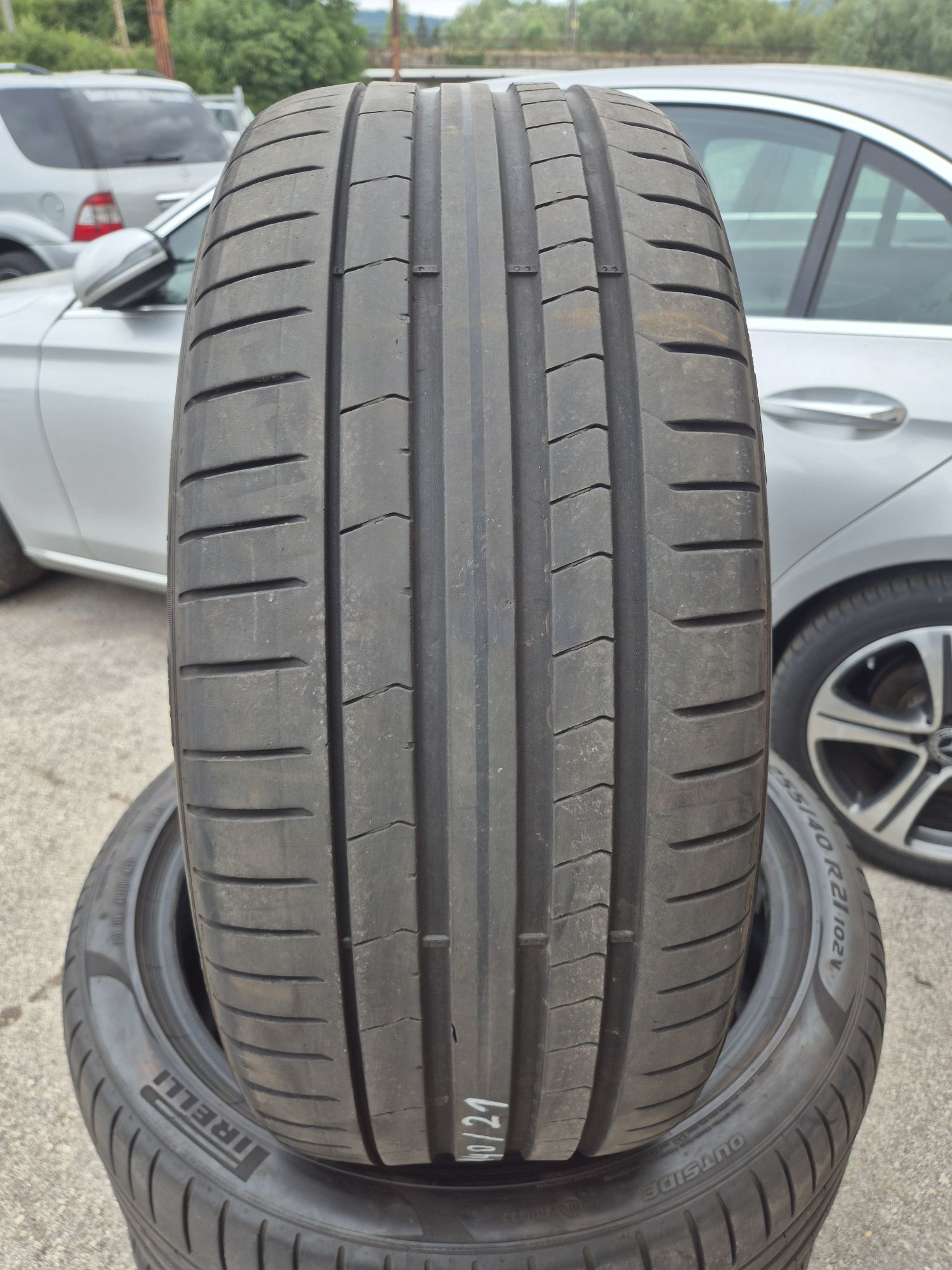 4бр. 255/40/21 Pirelli P Zero летни гуми