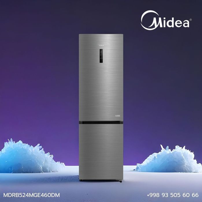 Холодильник Midea Inverter MDRB524MGE46ODM 386L