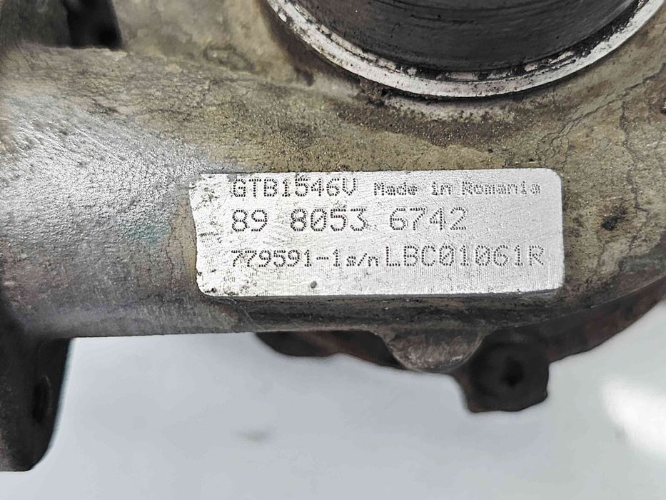 Turbina Opel Zafira B (A05) [Fabr 2006-2011] 8980536742 1.7 CDTI A17DT