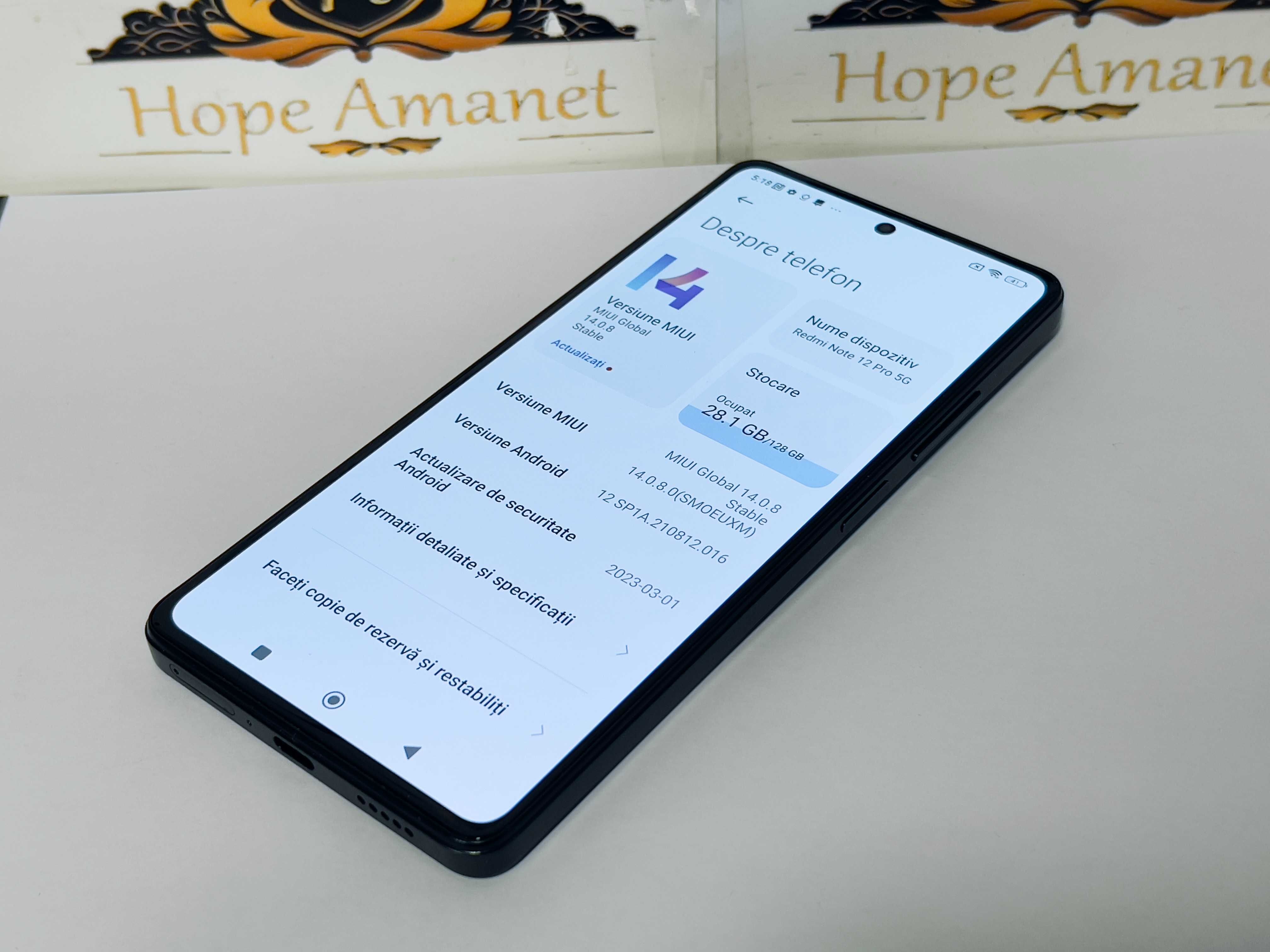 Hope Amanet P10/Redmi Note 12 Pro 5G 128GB