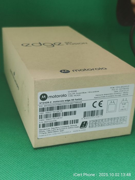 Motorola edge 50 fusion 512 GB sigilat  * Garantie * Buy Back *