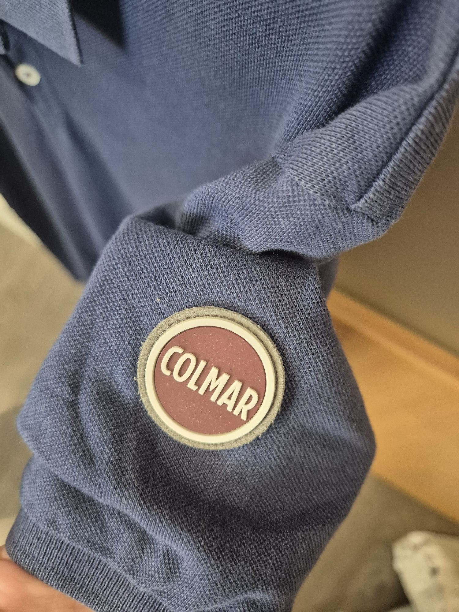 Тениска с яка Colmar