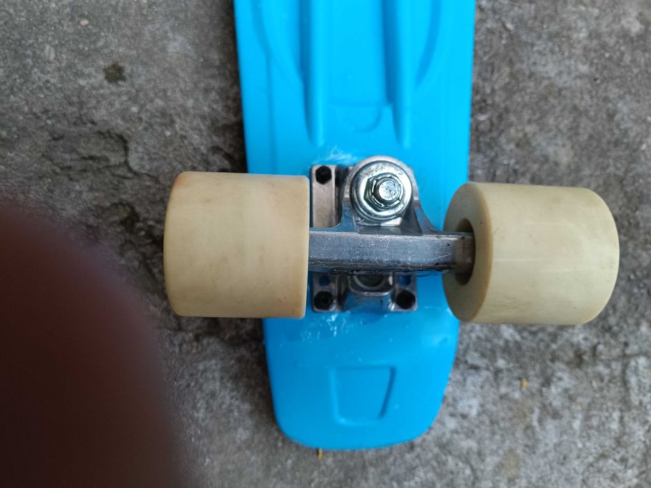 Детски Скейтборд Oxelo skate junior plastic blue