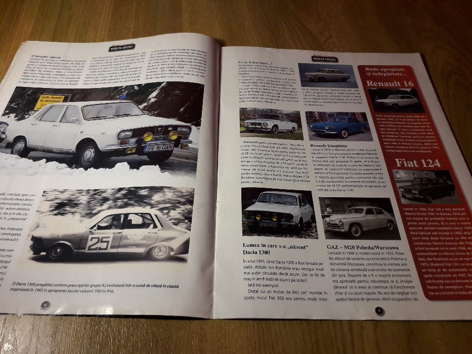 Revista Masini de legenda - Dacia 1300 - colectionari, pasionati, iubi