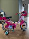 Bicicleta copii, 4-6 ani, 14 inch, roz