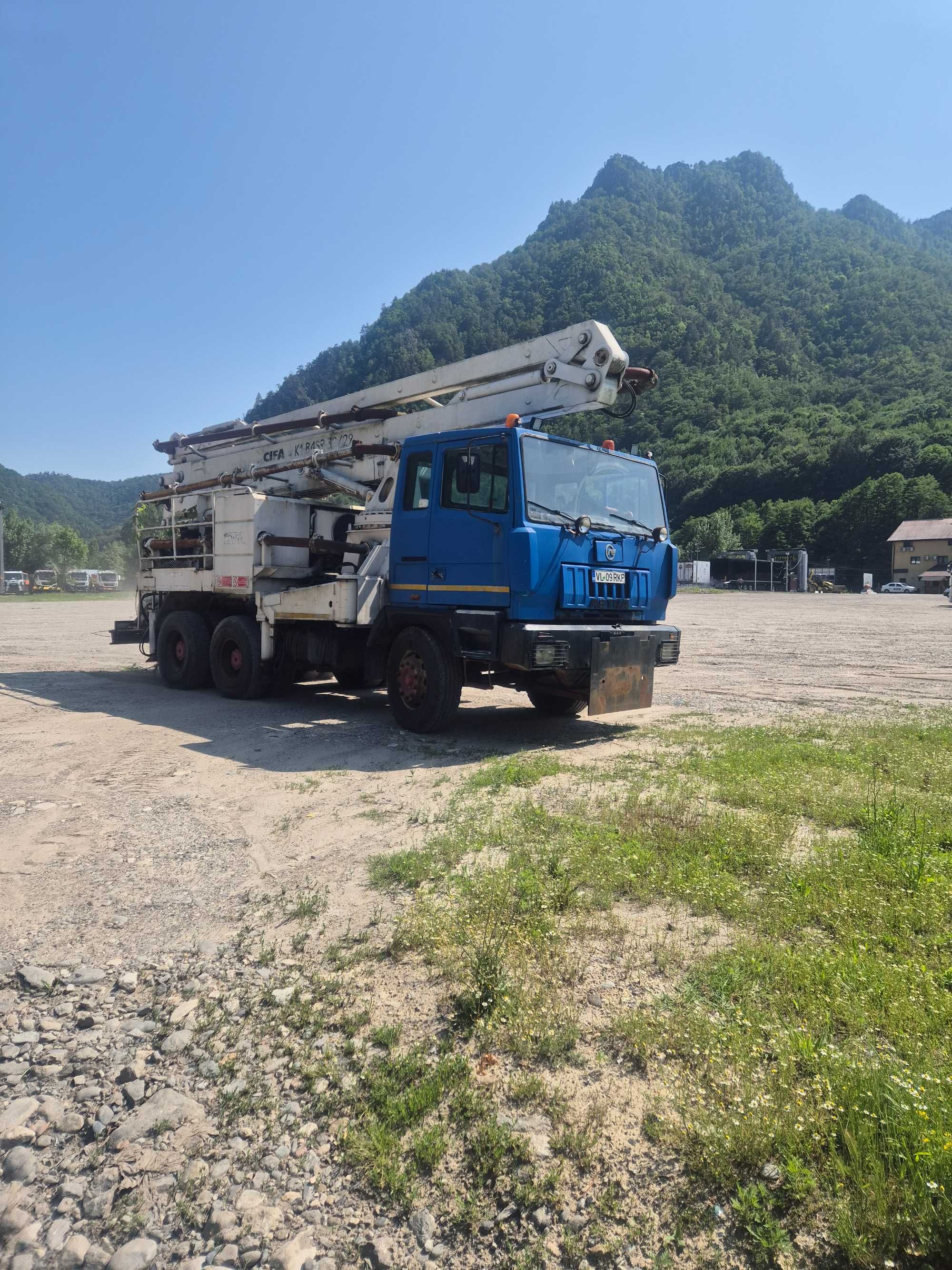 Pompa betone , astra 6×4