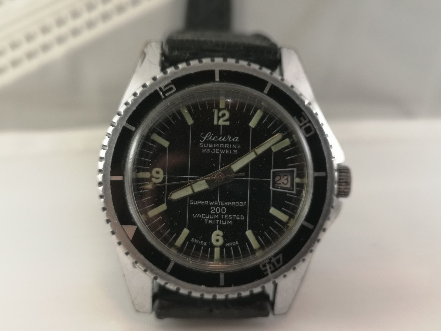 ceas diver vintage sicura submarine