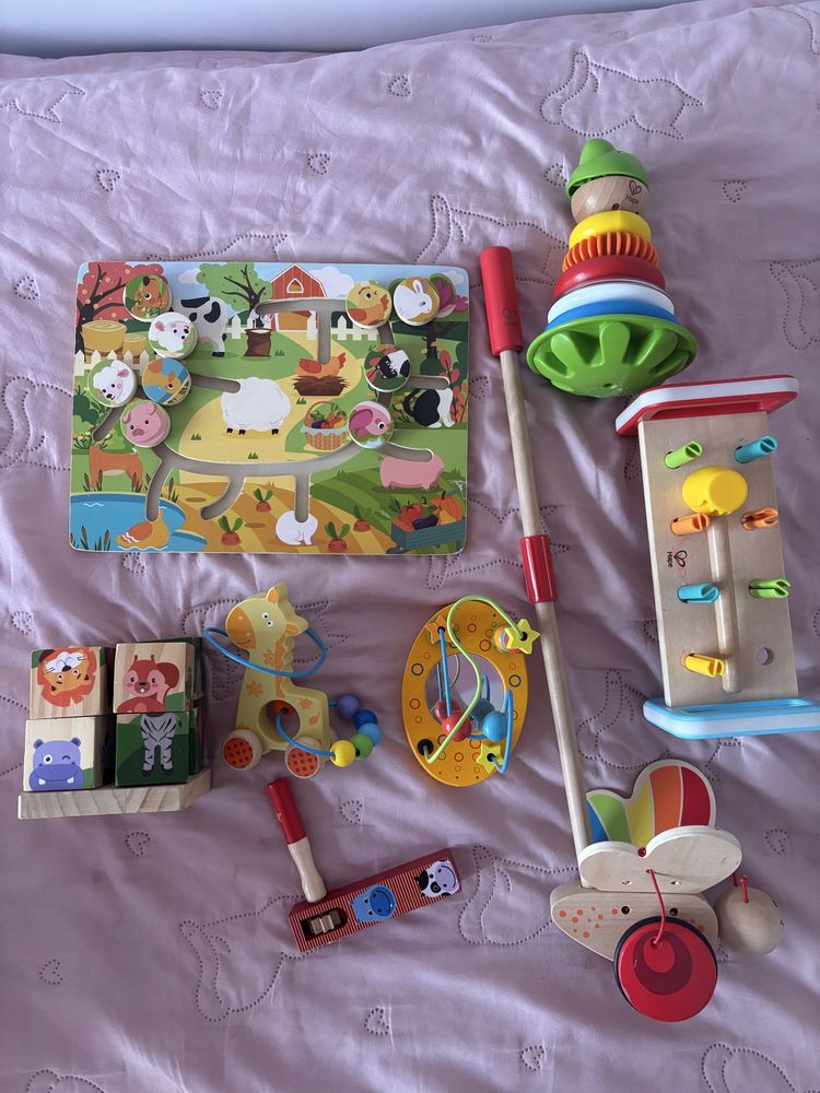 Дървени играчки Hape, Goki и др